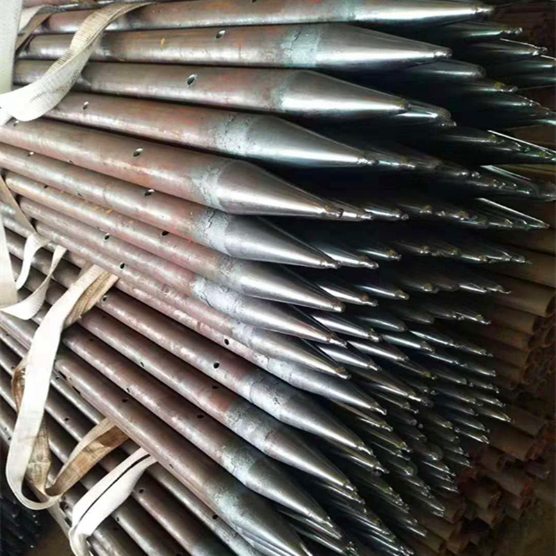 注漿管加工打孔縮尖